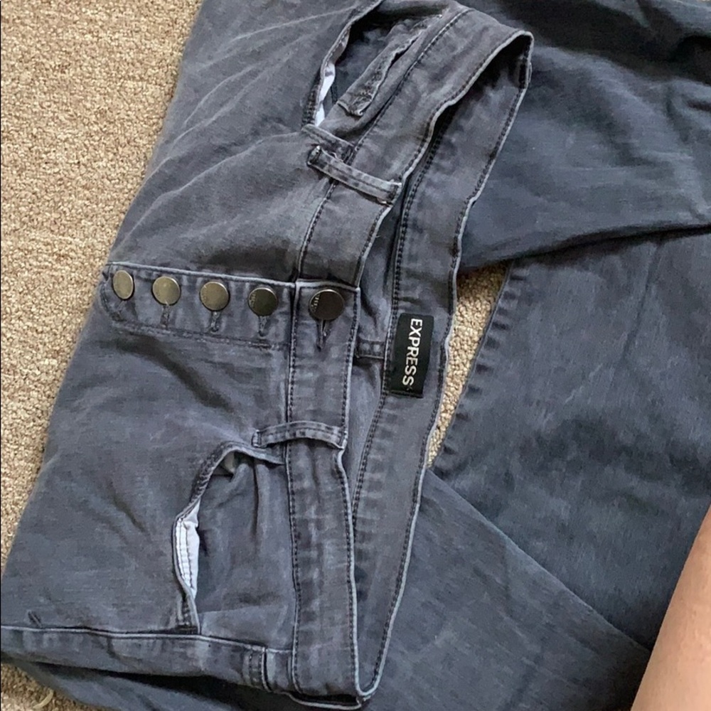 Gray Jeans Mid Rise - Picture 4 of 6